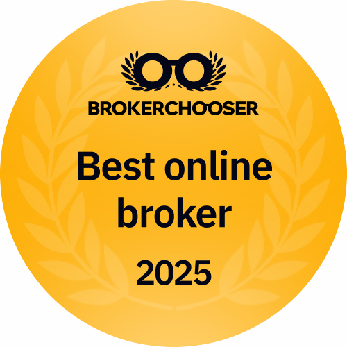 BrokerChooser 2025年奖项 - 最佳互联网券商